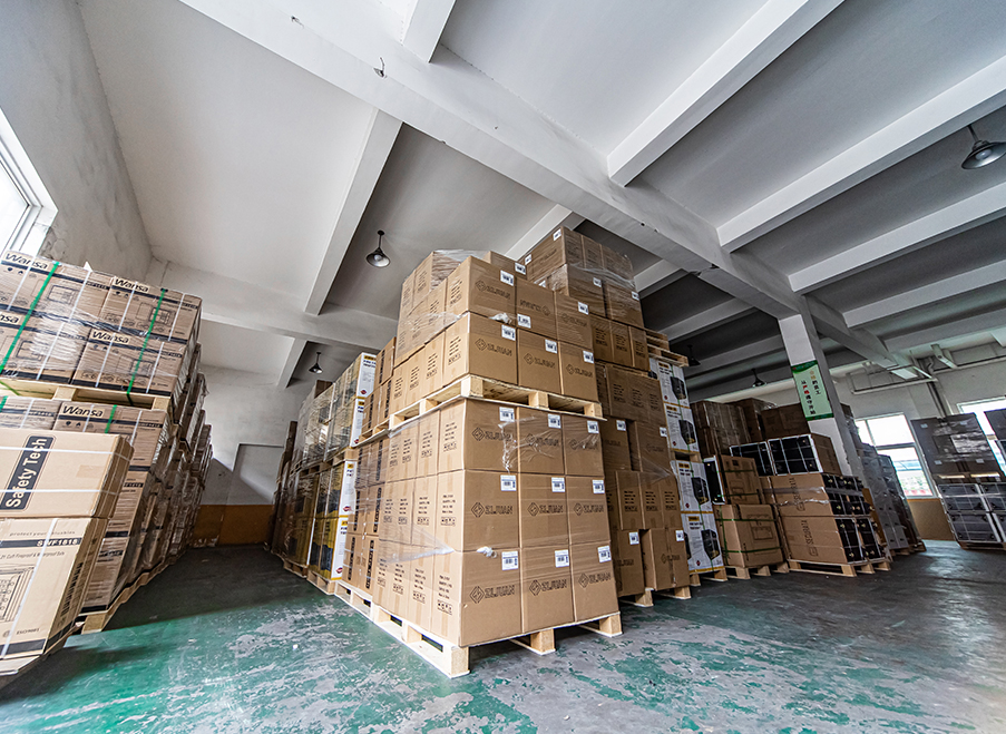 Finished product warehouse